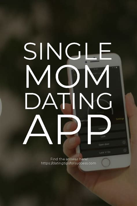 single moms on dating apps